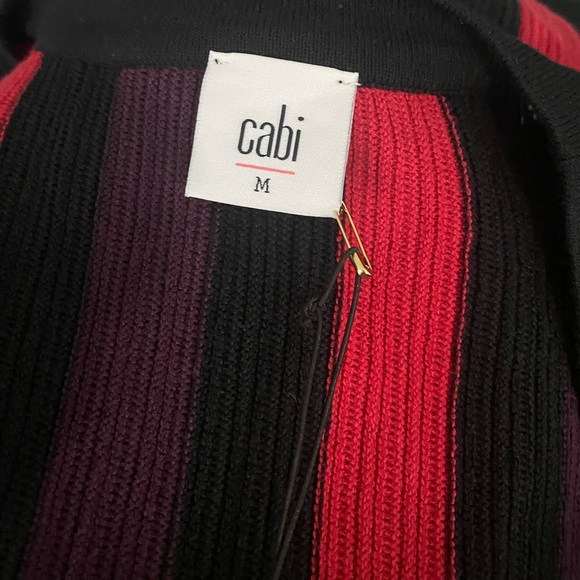 Cabi sweater top striped sz- medium - Picture 5 of 5
